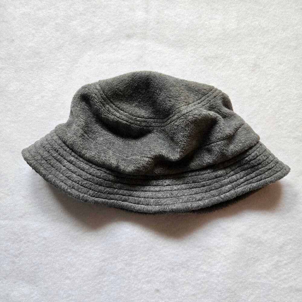 Vintage Lake of the Isles Fleece Bucket Hat, Gray, Winter